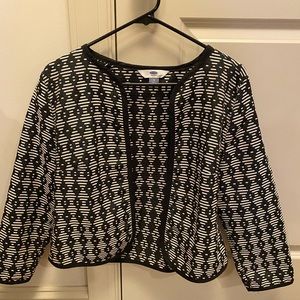 Black and White Coat